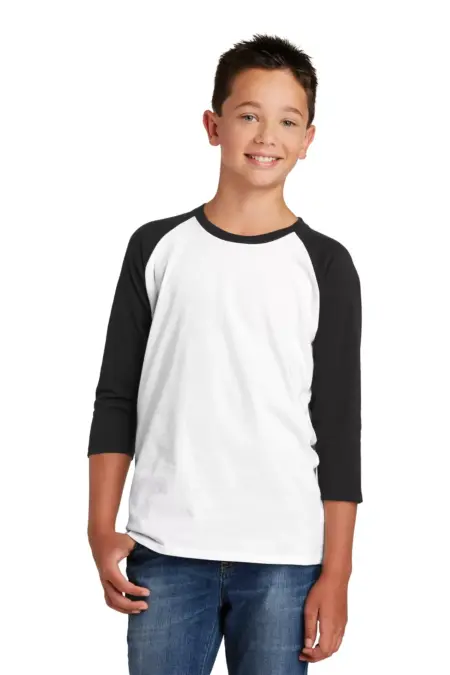 District  ®  Youth Very Important Tee  ®  3/4-Sleeve . DT6210Y