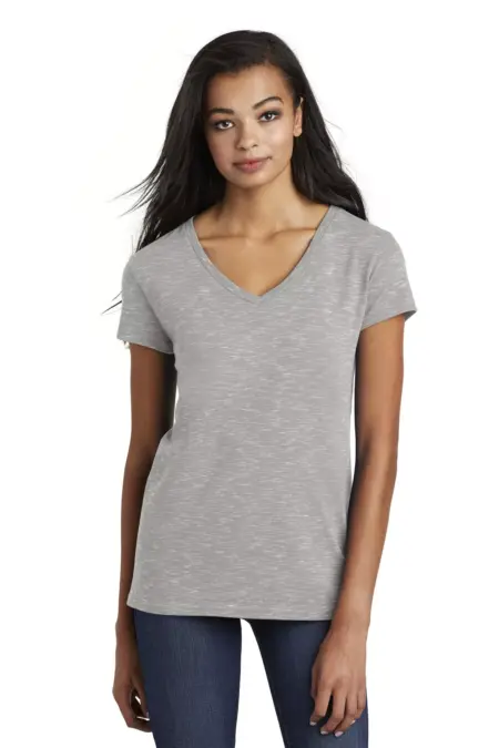 District  ®  Women's Medal V-Neck Tee. DT664