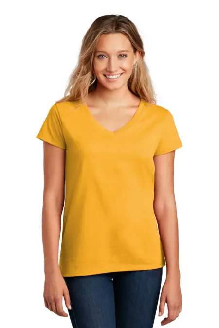 District  ®  Women's Re-Tee    V-Neck DT8001