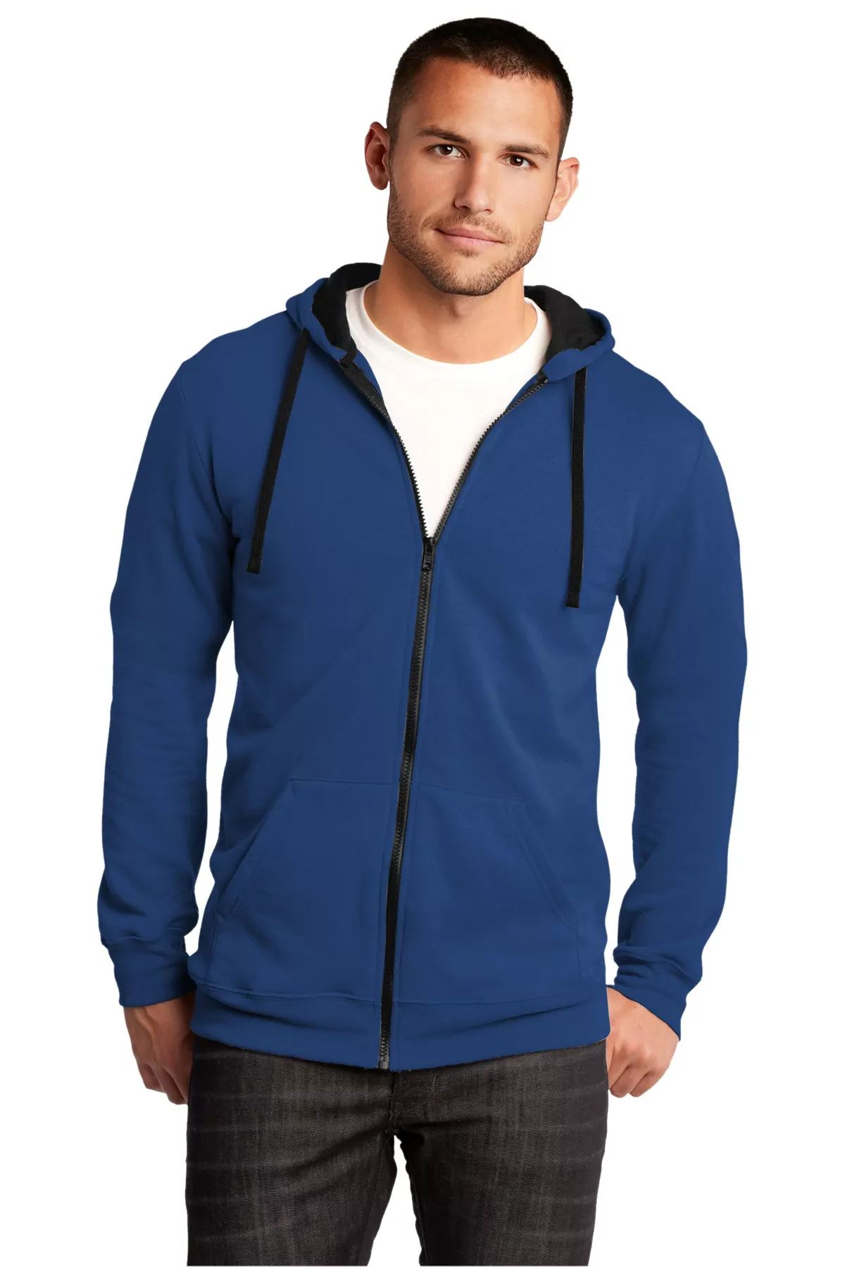 District ® The Concert Fleece ® Full-Zip Hoodie. DT800 - Image 5