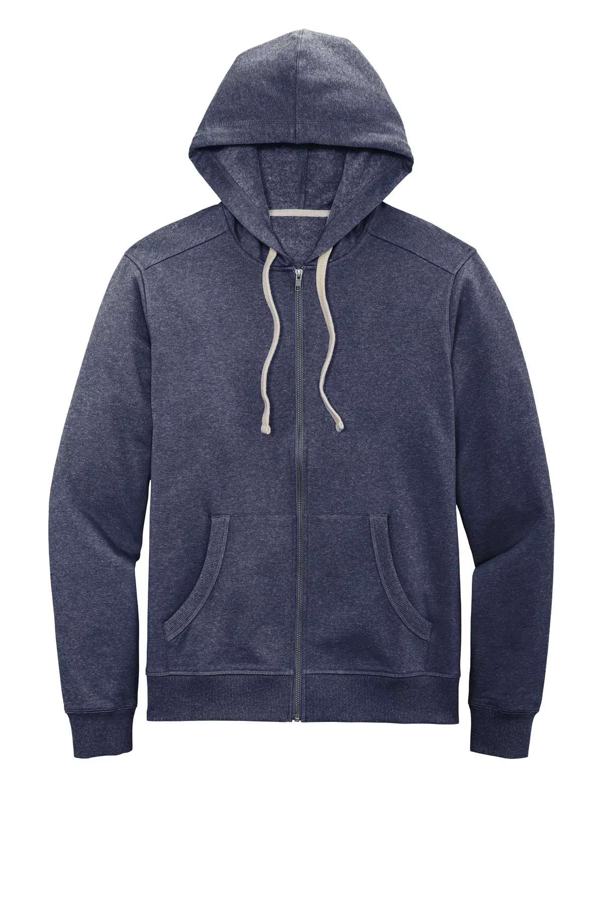 District ® Re-Fleece Full-Zip Hoodie DT8102 - Image 2
