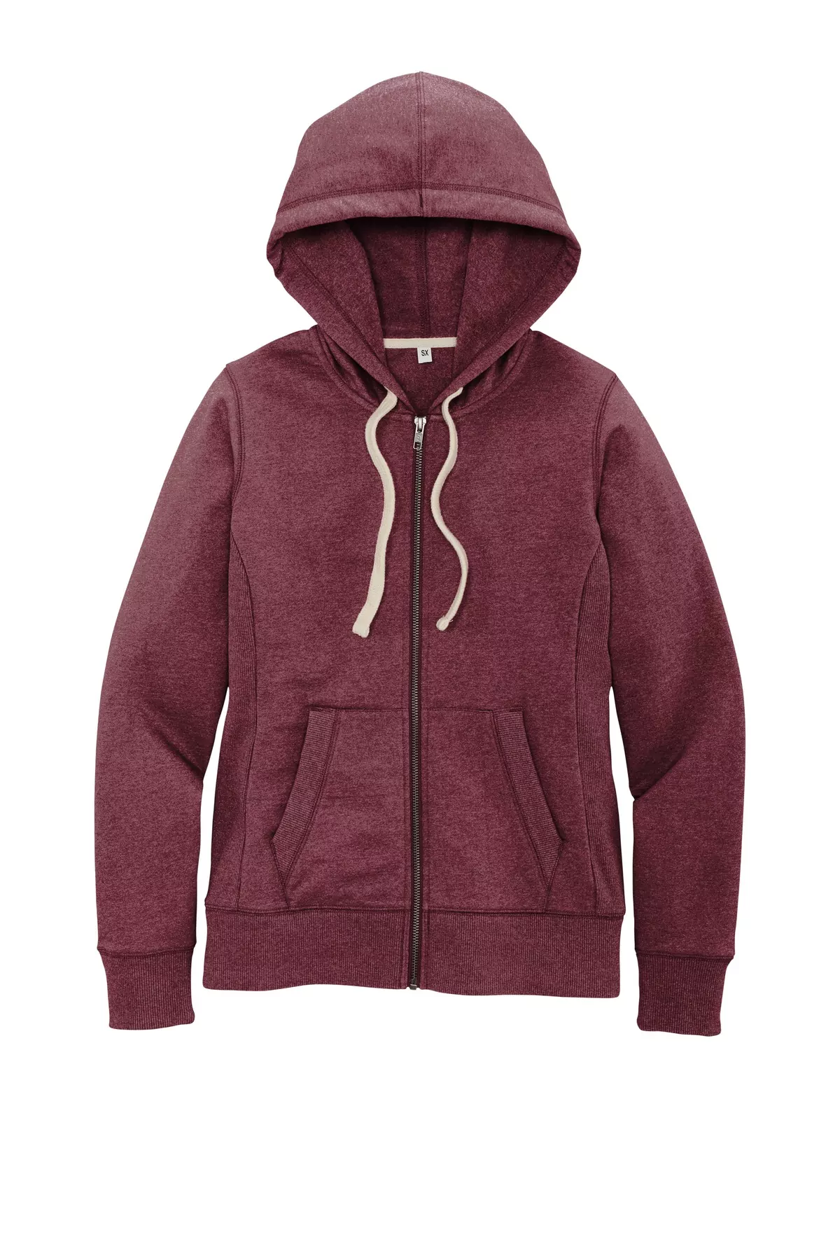 District ® Women's Re-Fleece Full-Zip Hoodie DT8103 - Image 3