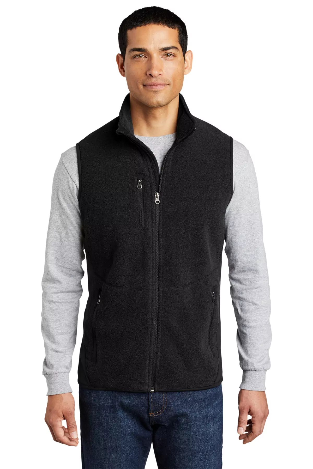 Port Authority ® R-Tek ® Pro Fleece Full-Zip Vest. F228 - Image 2