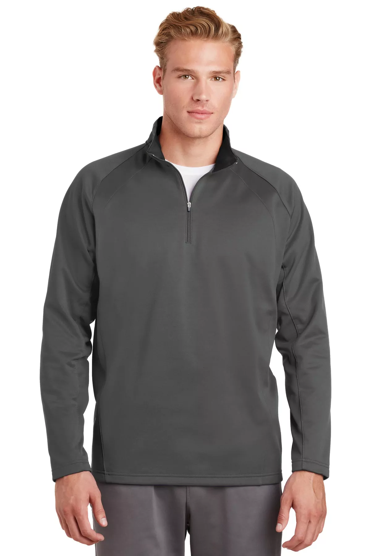 Sport-Tek ® Sport-Wick ® Fleece 1/4-Zip Pullover. F243 - Image 3