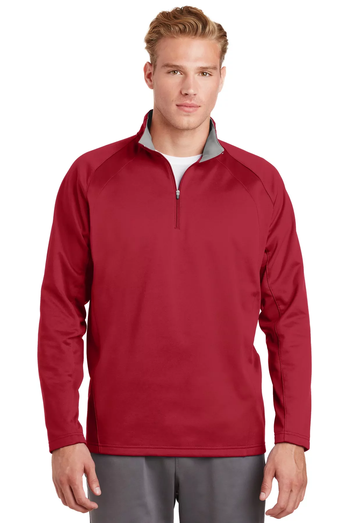 Sport-Tek ® Sport-Wick ® Fleece 1/4-Zip Pullover. F243 - Image 2