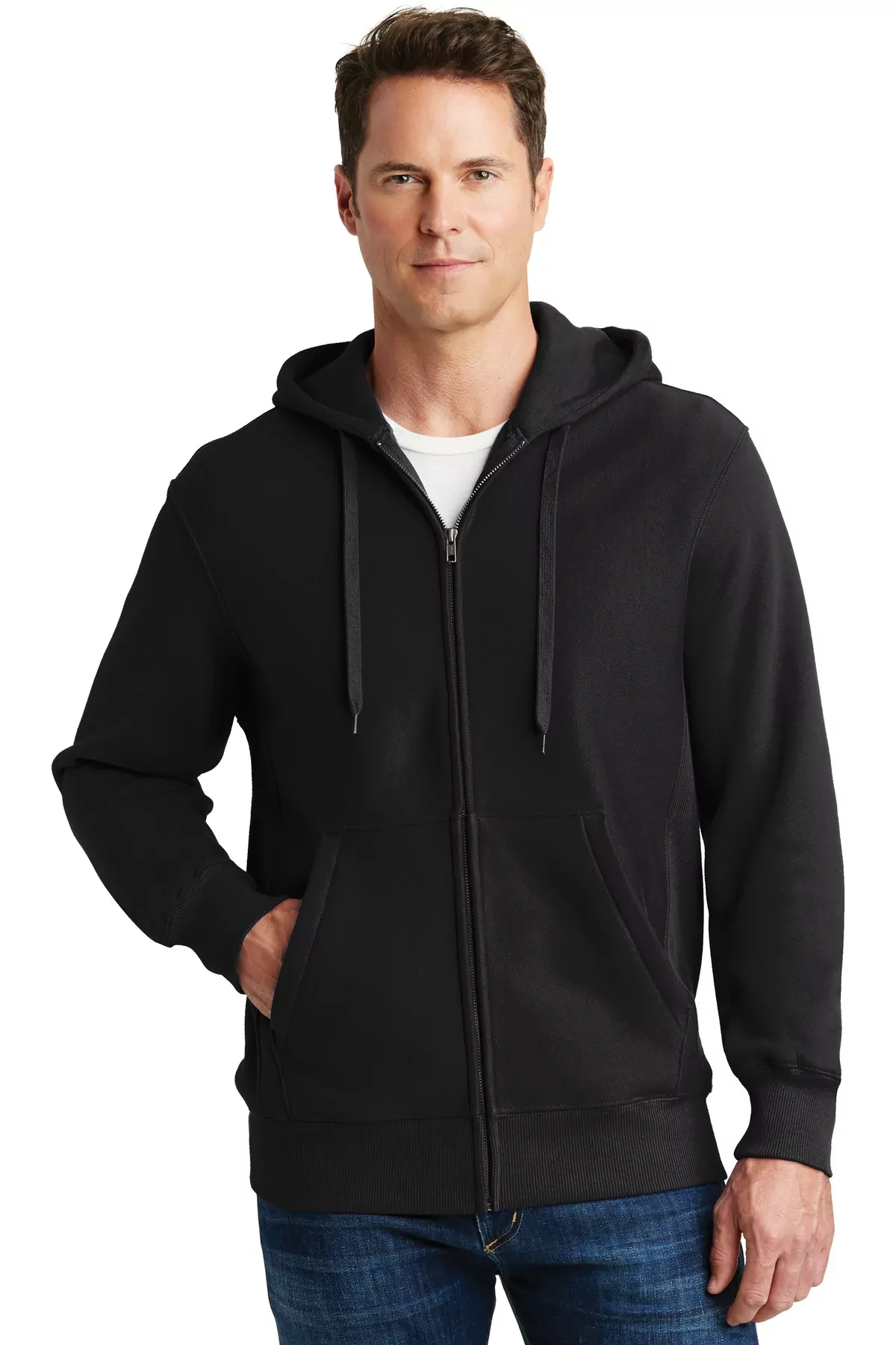 Sport-Tek ® Super Heavyweight Full-Zip Hooded Sweatshirt. F282 - Image 4
