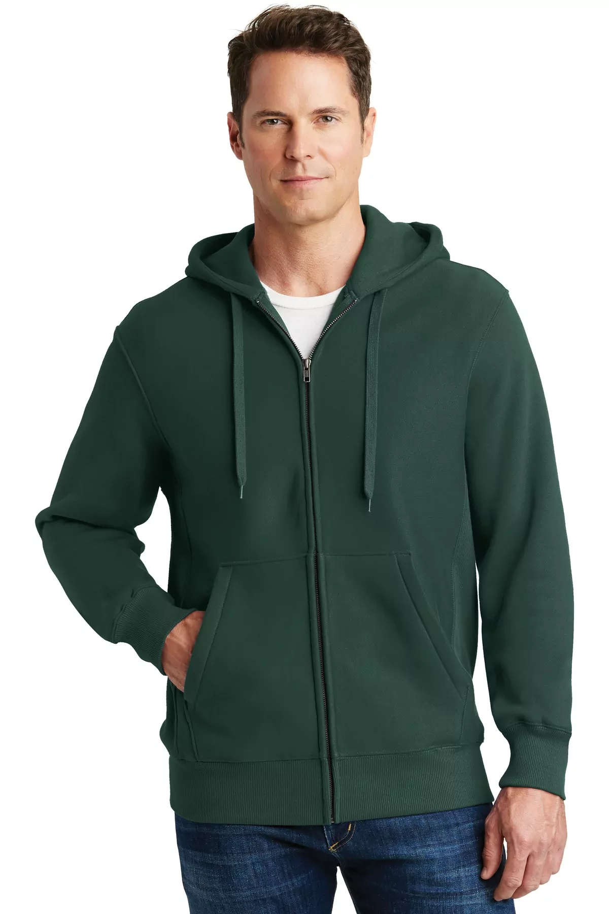 Sport-Tek ® Super Heavyweight Full-Zip Hooded Sweatshirt. F282 - Image 5