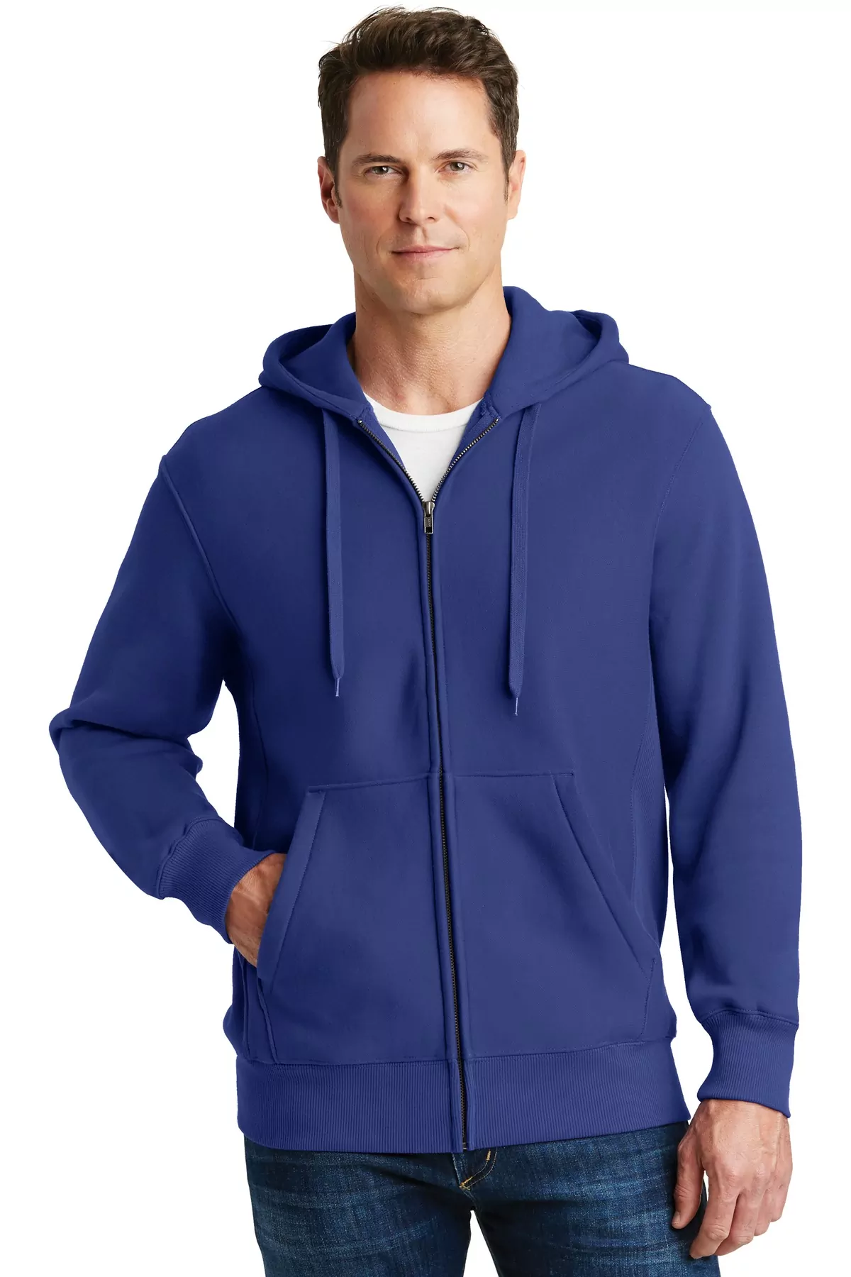 Sport-Tek ® Super Heavyweight Full-Zip Hooded Sweatshirt. F282 - Image 3