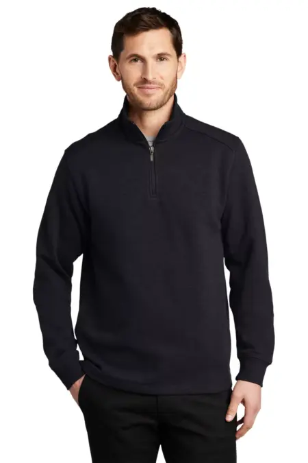 Port Authority ®  Slub Fleece 1/4-Zip Pullover. F295