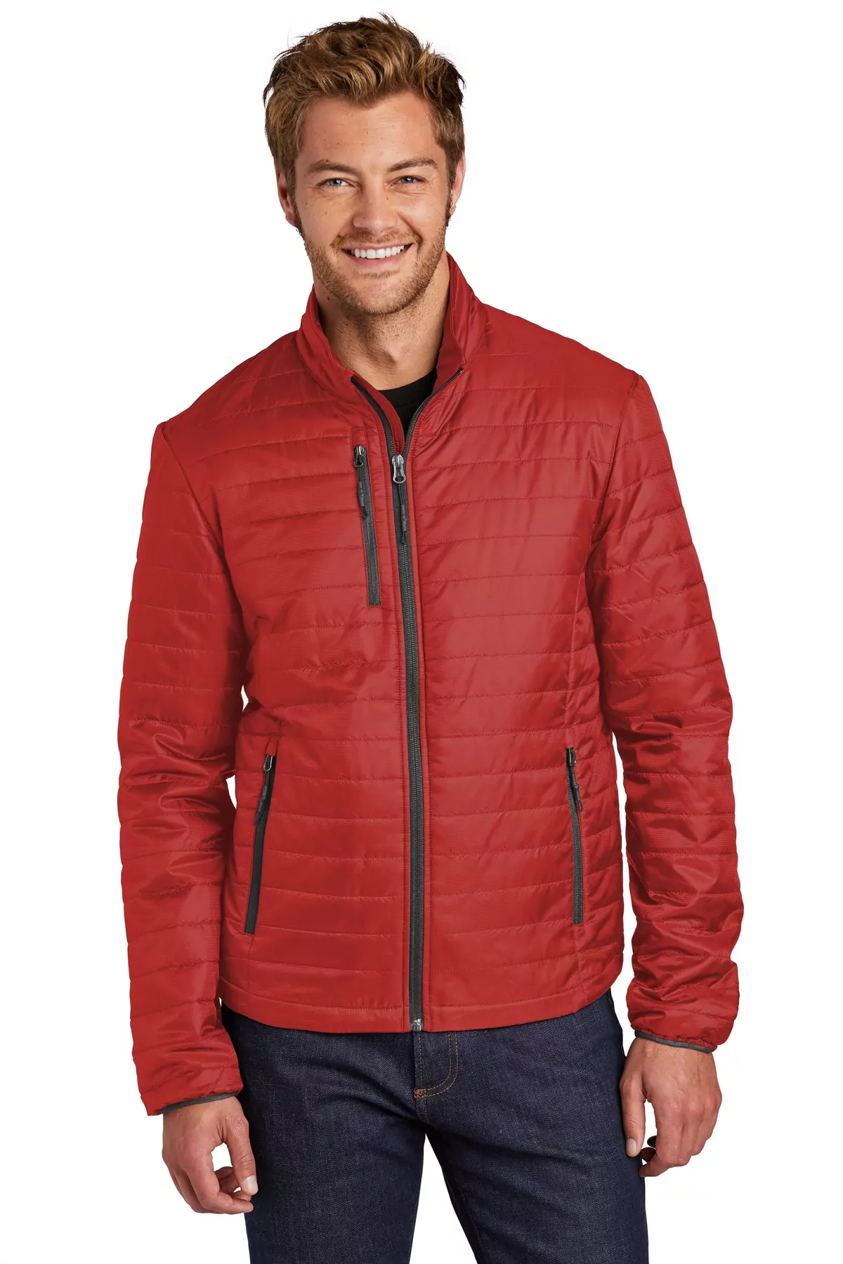 Port Authority ® Packable Puffy Jacket J850 - Image 2