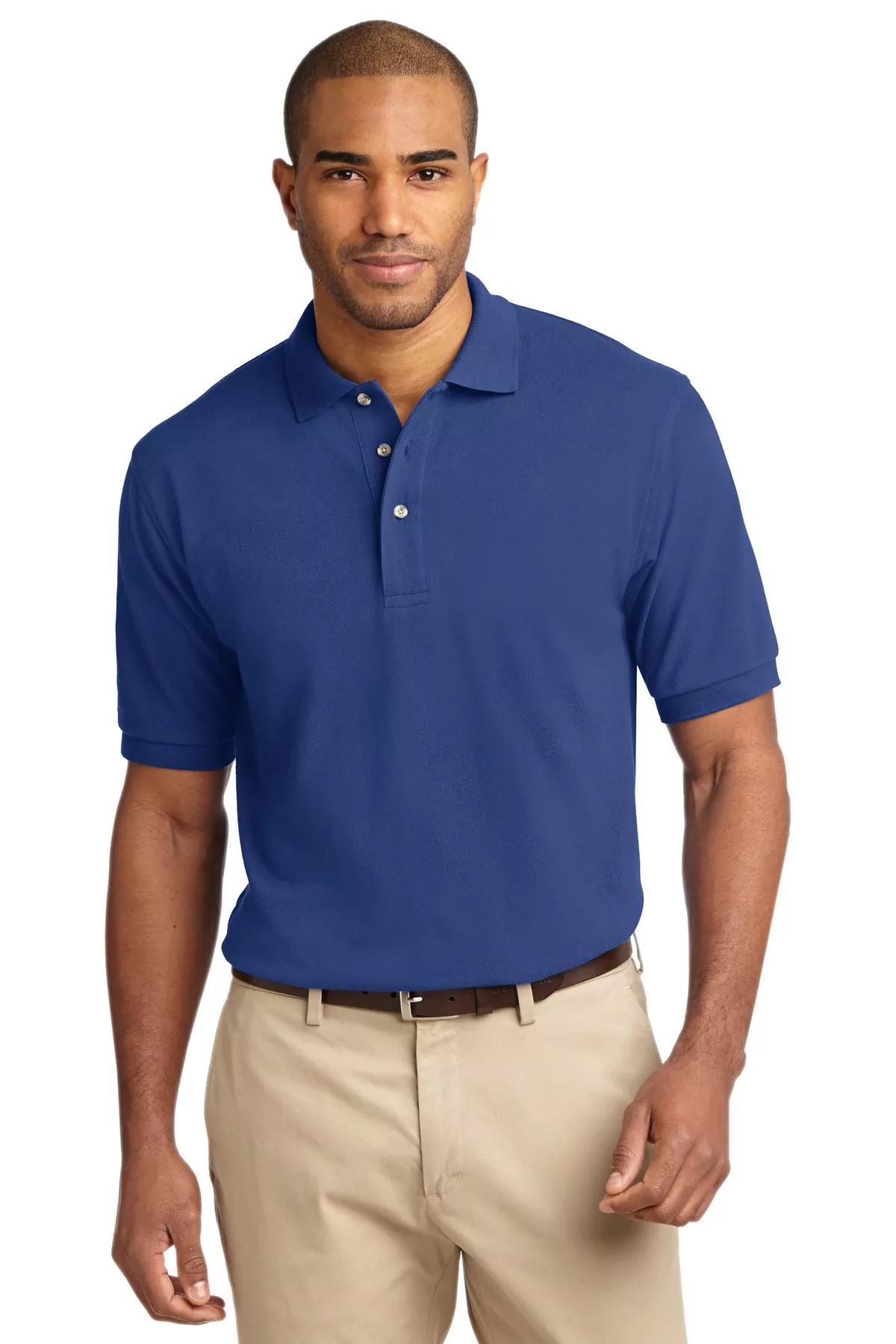 Port Authority ® Heavyweight Cotton Pique Polo. K420 - Image 5