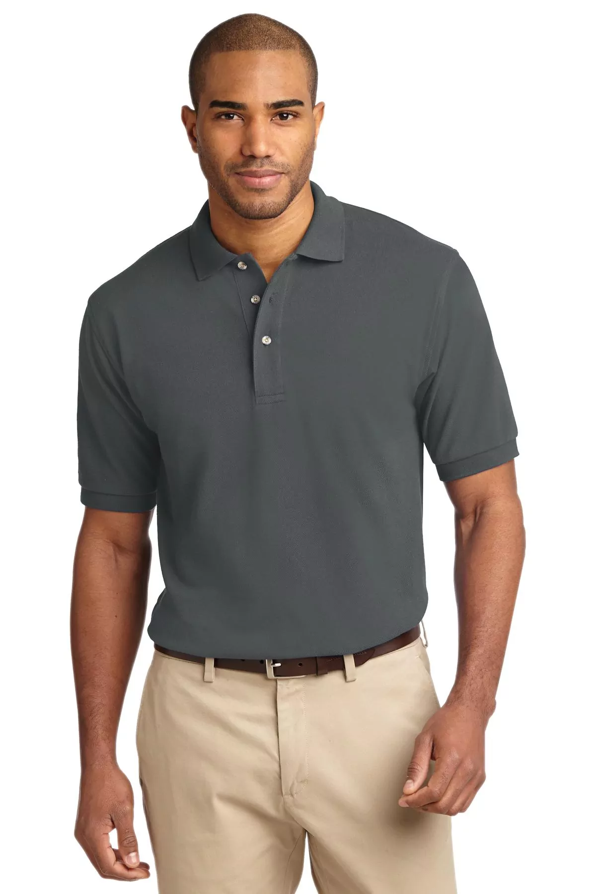 Port Authority ® Heavyweight Cotton Pique Polo. K420 - Image 6