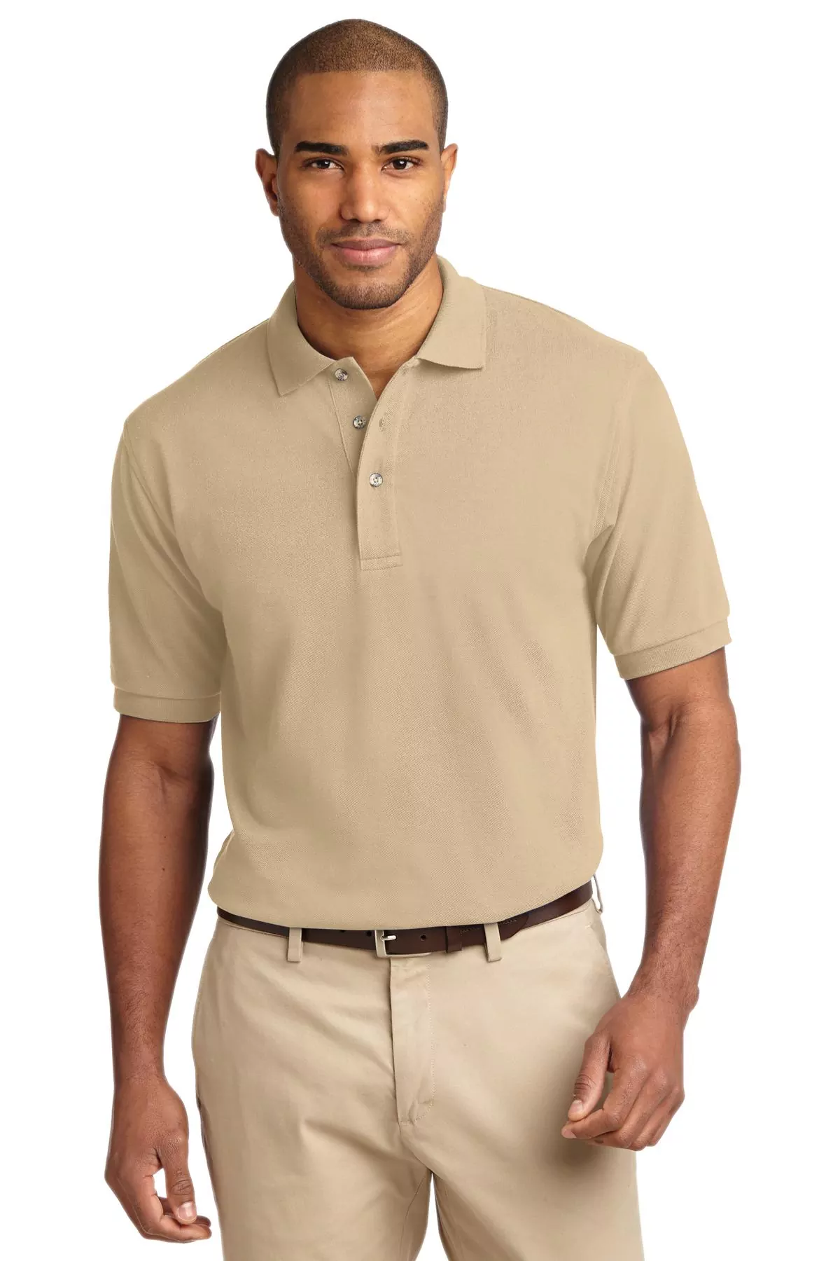 Port Authority ® Heavyweight Cotton Pique Polo. K420 - Image 7