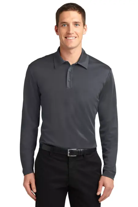 Port Authority ®  Silk Touch Performance Long Sleeve Polo. K540LS