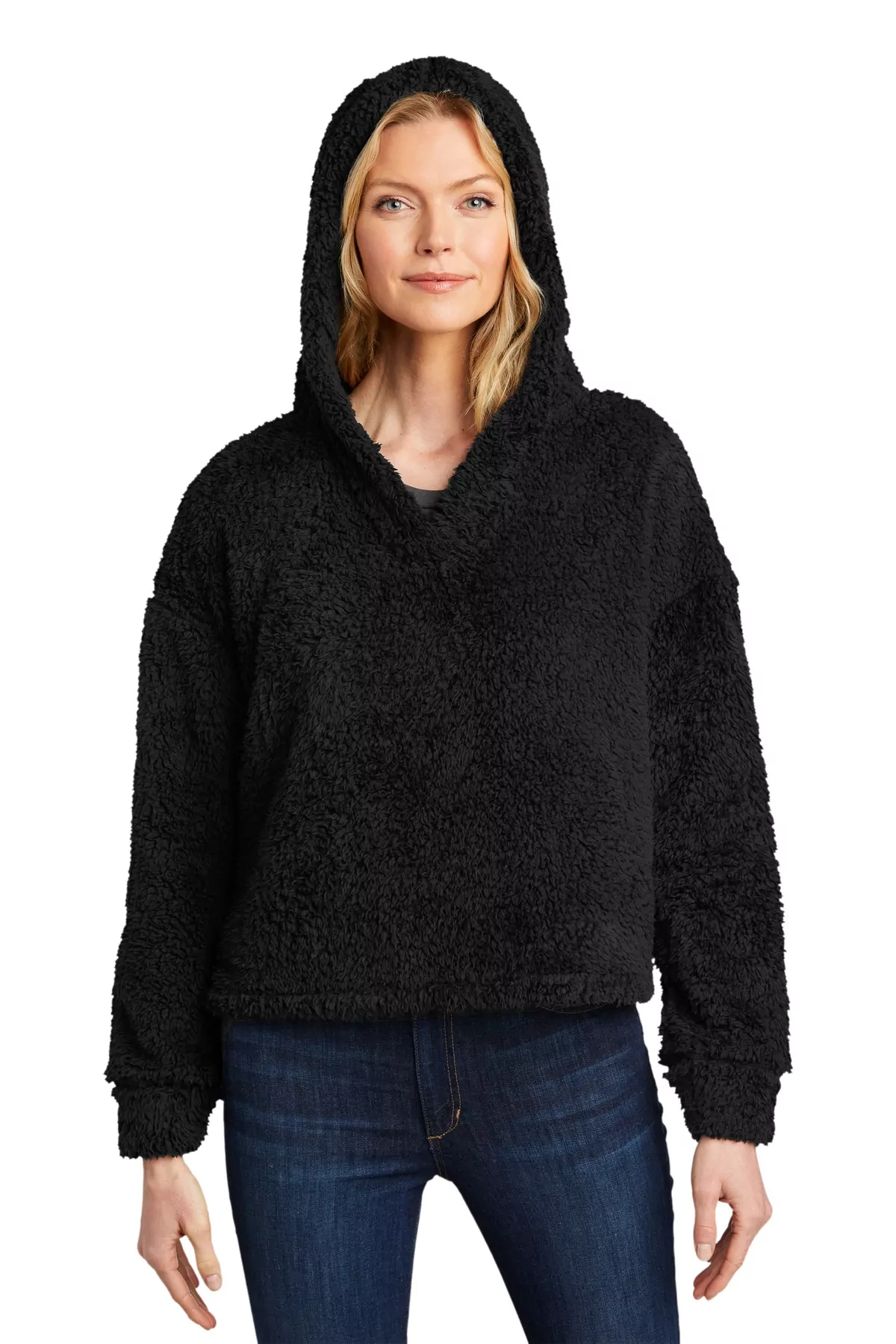 Port Authority ® Ladies Cozy Fleece Hoodie. L132 - Image 2