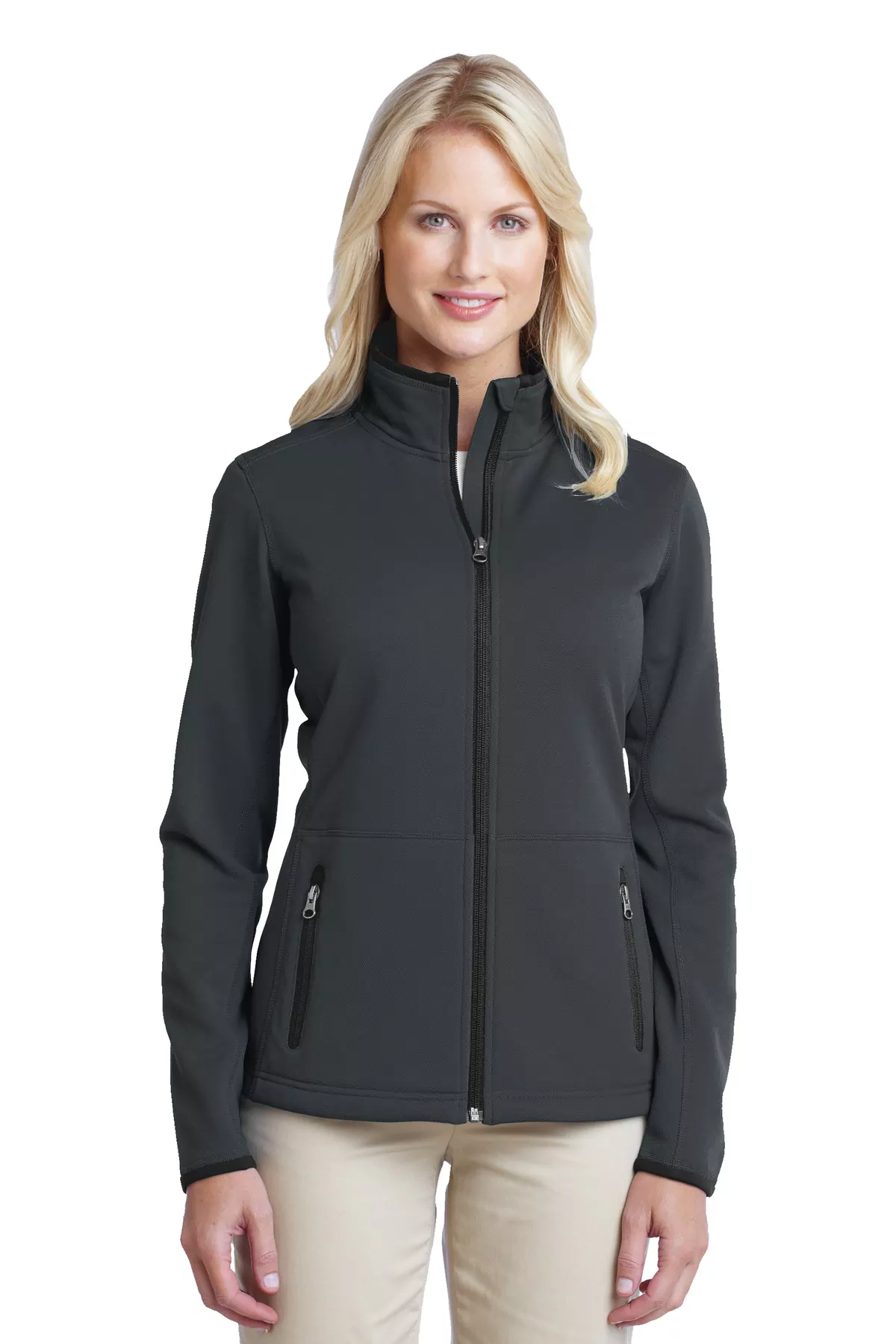 Port Authority ® Ladies Pique Fleece Jacket. L222