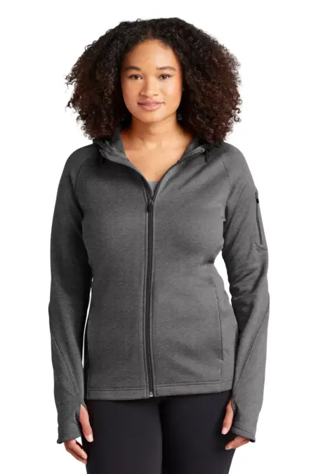 Sport-Tek ®  Ladies Tech Fleece Full-Zip Hooded Jacket. L248