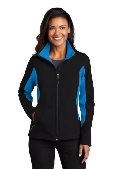 Port Authority ®  Ladies Core Colorblock Soft Shell Jacket. L318