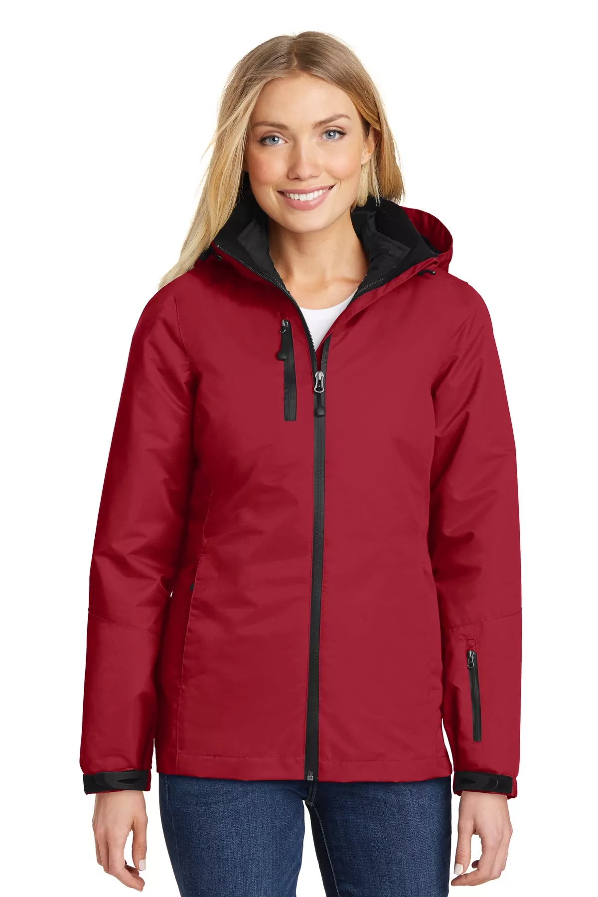 Port Authority ® Ladies Vortex Waterproof 3-in-1 Jacket. L332 - Image 2