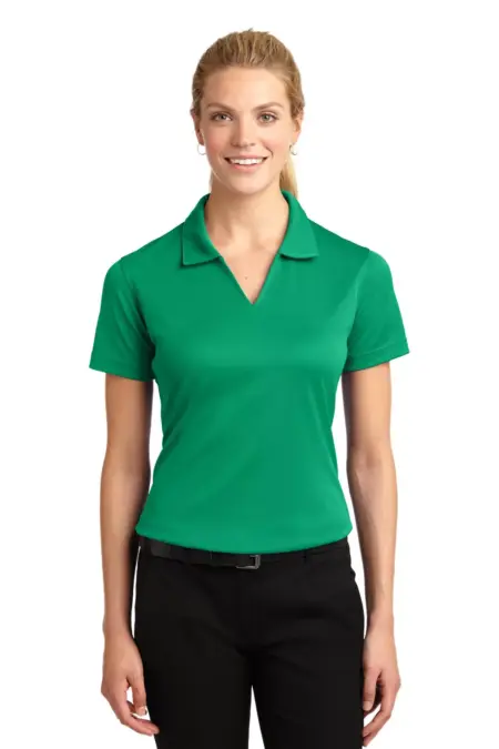 Sport-Tek ®  Ladies Dri-Mesh ®  V-Neck Polo.  L469