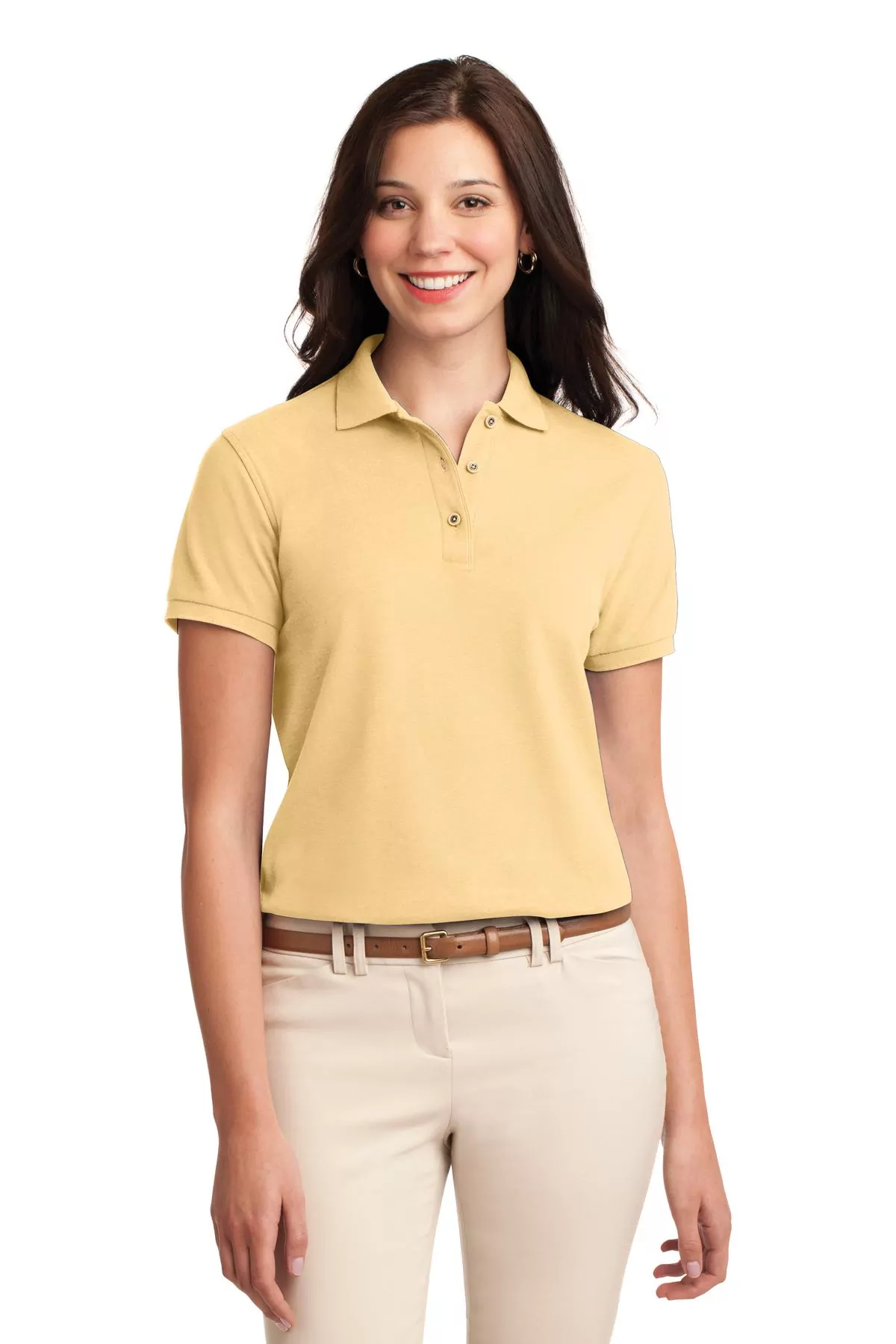 Port Authority ® Ladies Silk Touch Polo. L500 - Image 17