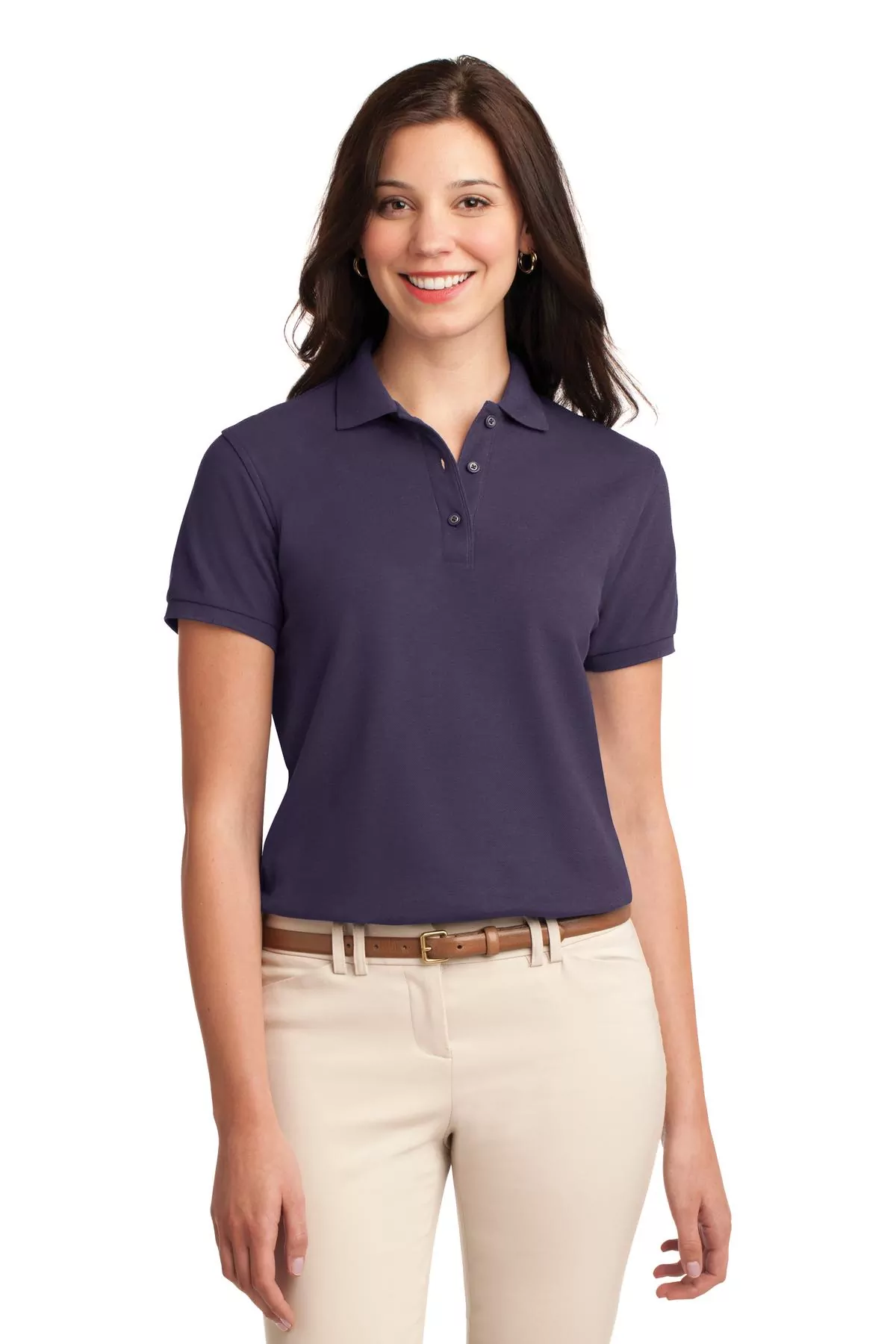 Port Authority ® Ladies Silk Touch Polo. L500 - Image 20
