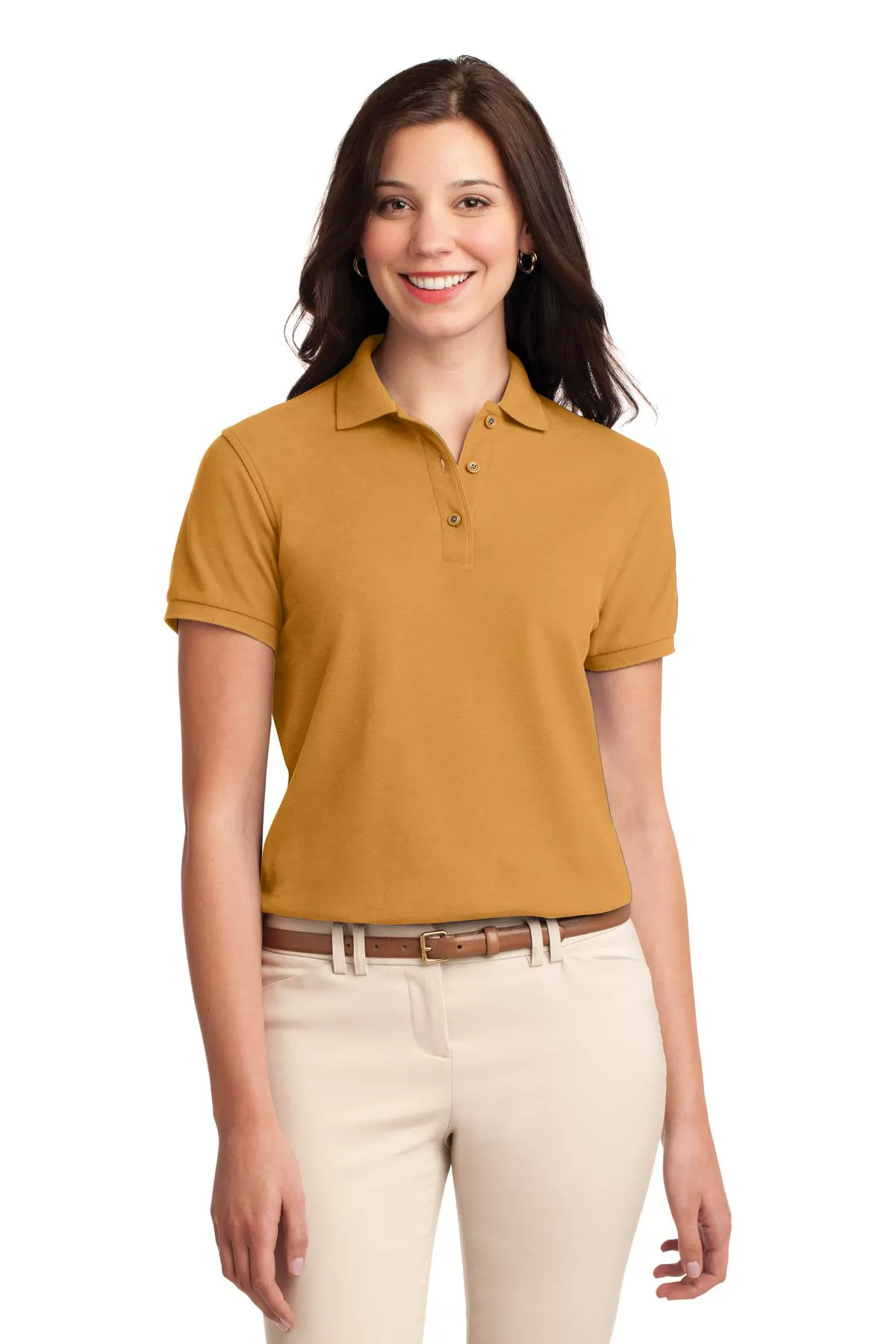 Port Authority ® Ladies Silk Touch Polo. L500 - Image 15