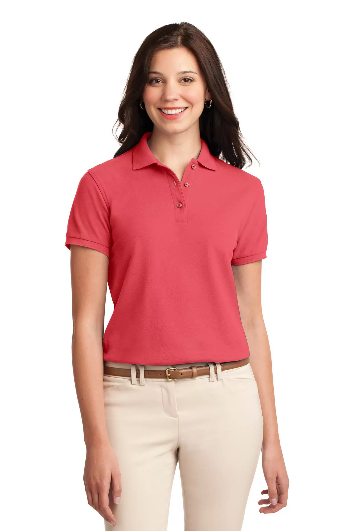 Port Authority ® Ladies Silk Touch Polo. L500 - Image 10