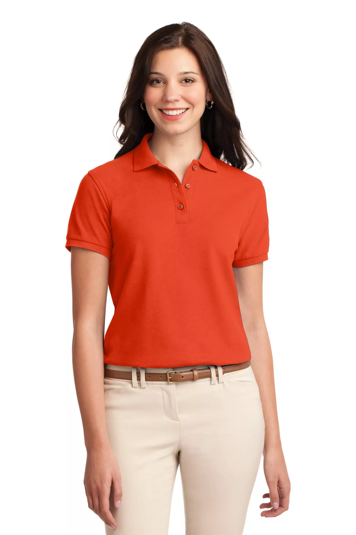 Port Authority ® Ladies Silk Touch Polo. L500 - Image 23