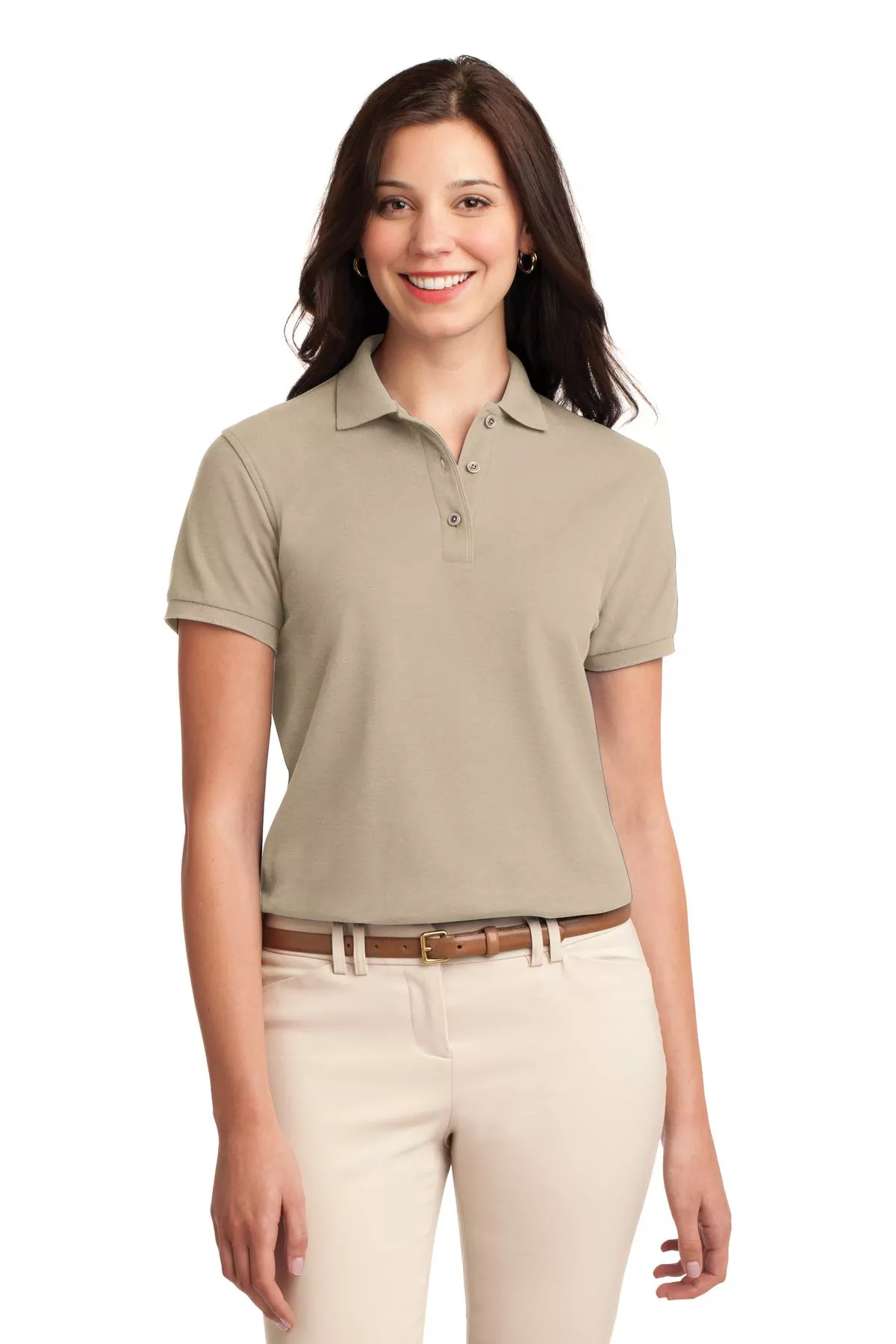 Port Authority ® Ladies Silk Touch Polo. L500 - Image 9