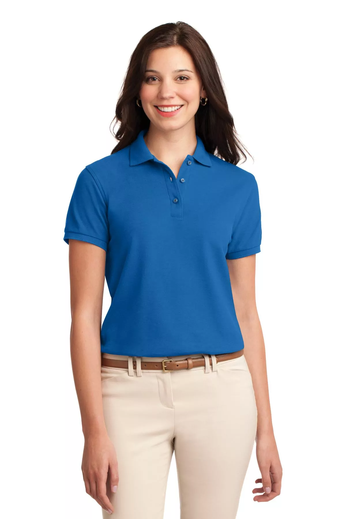 Port Authority ® Ladies Silk Touch Polo. L500 - Image 6