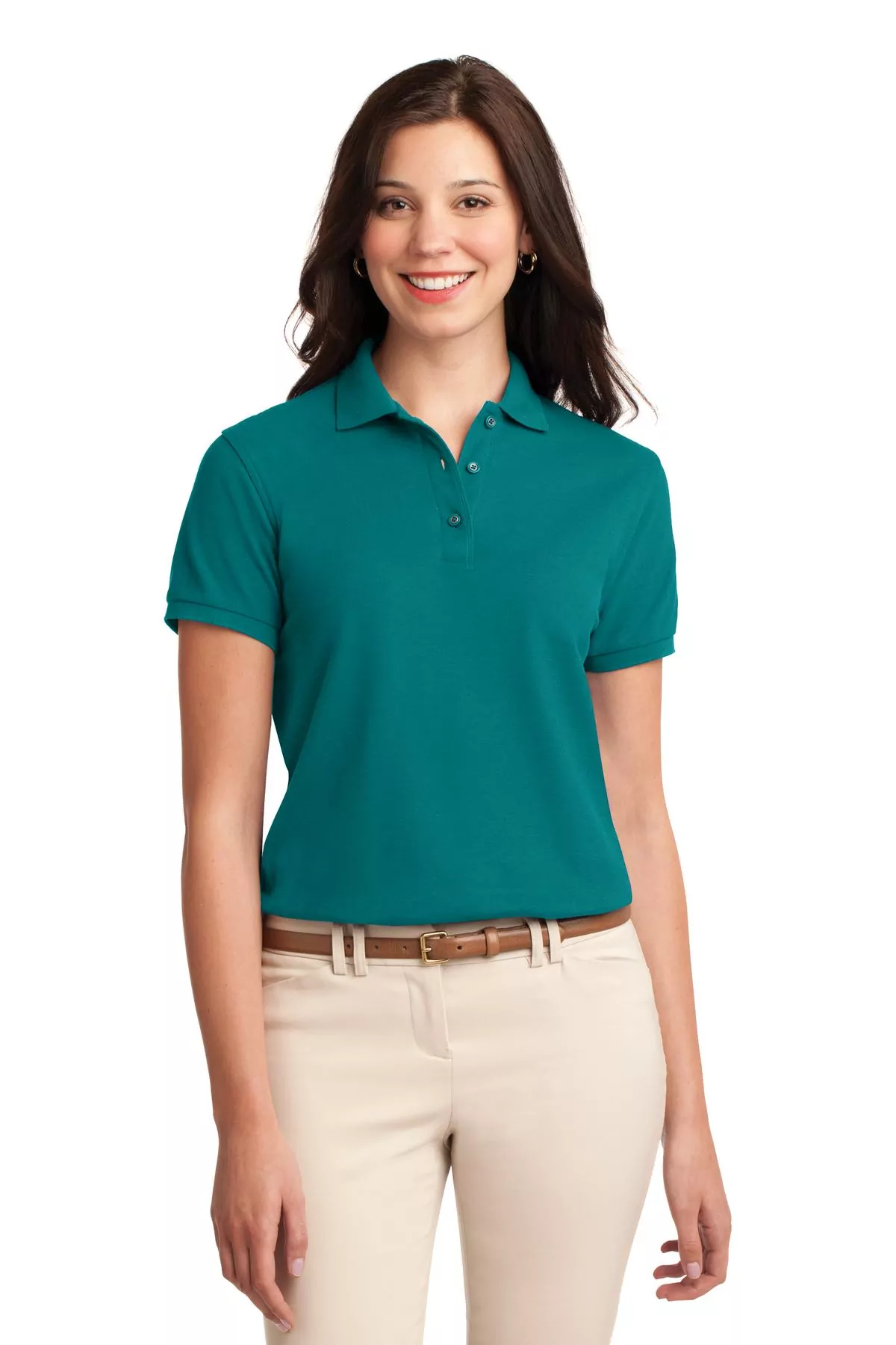 Port Authority ® Ladies Silk Touch Polo. L500 - Image 19