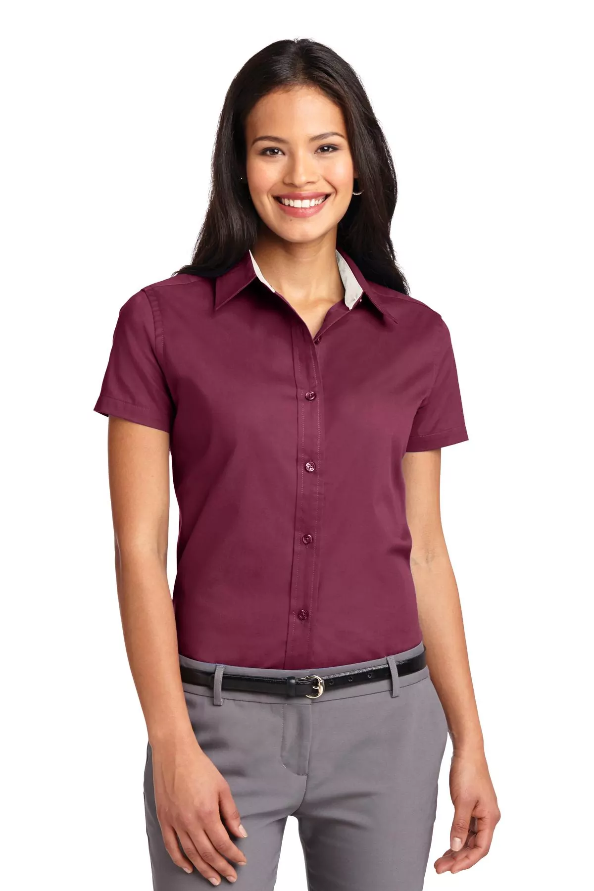 Port Authority ® Ladies Short Sleeve Easy Care Shirt. L508 - Image 11