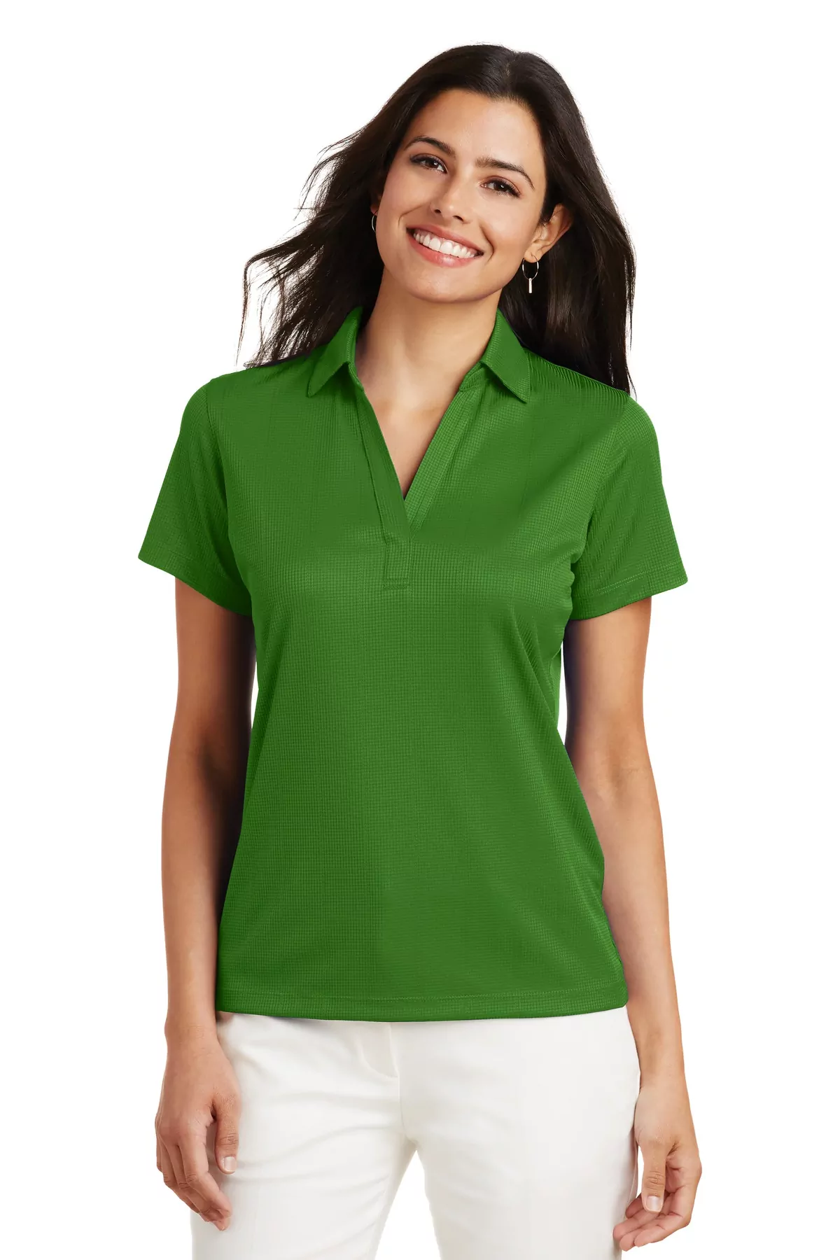 Port Authority ® Ladies Performance Fine Jacquard Polo. L528 - Image 9