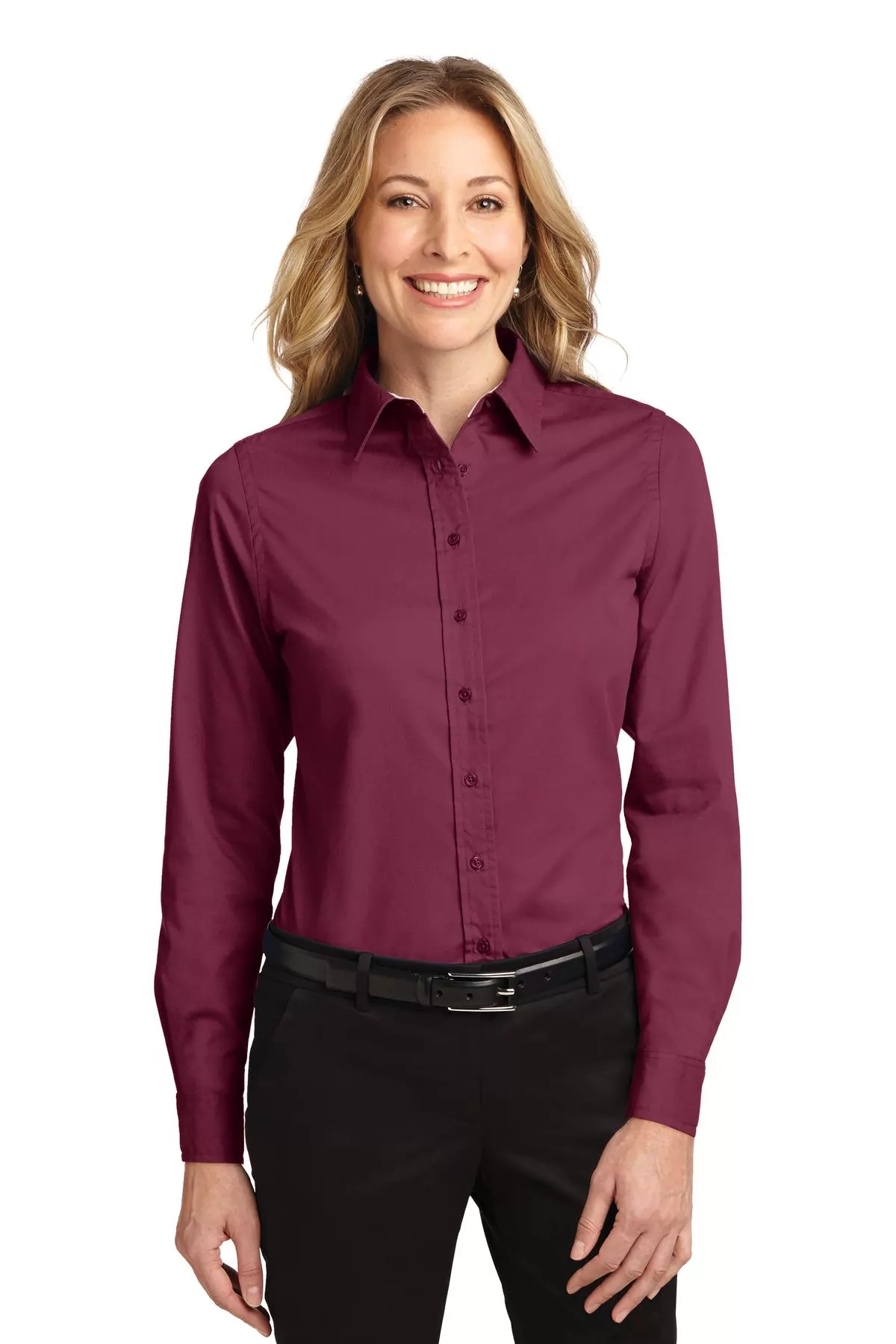Port Authority ® Ladies Long Sleeve Easy Care Shirt. L608 - Image 5