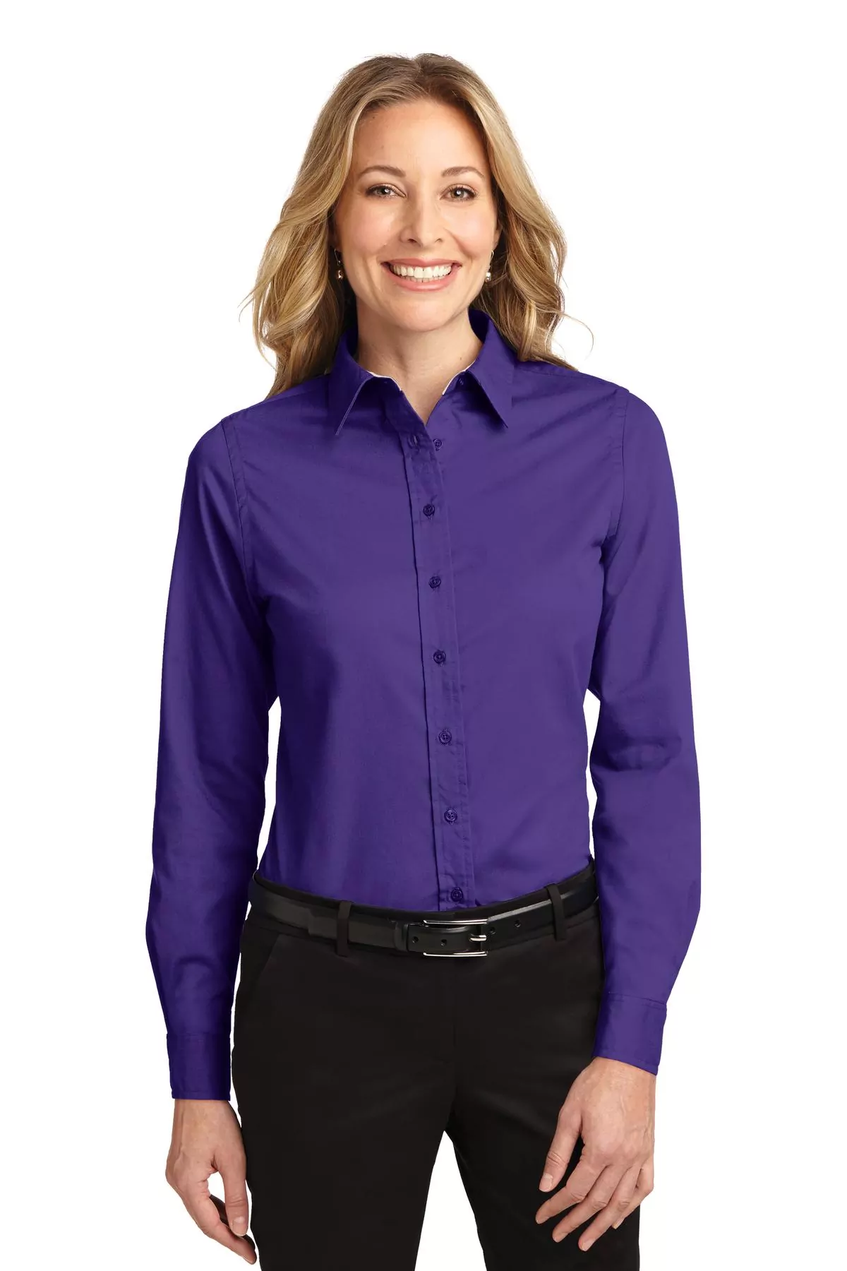 Port Authority ® Ladies Long Sleeve Easy Care Shirt. L608 - Image 12