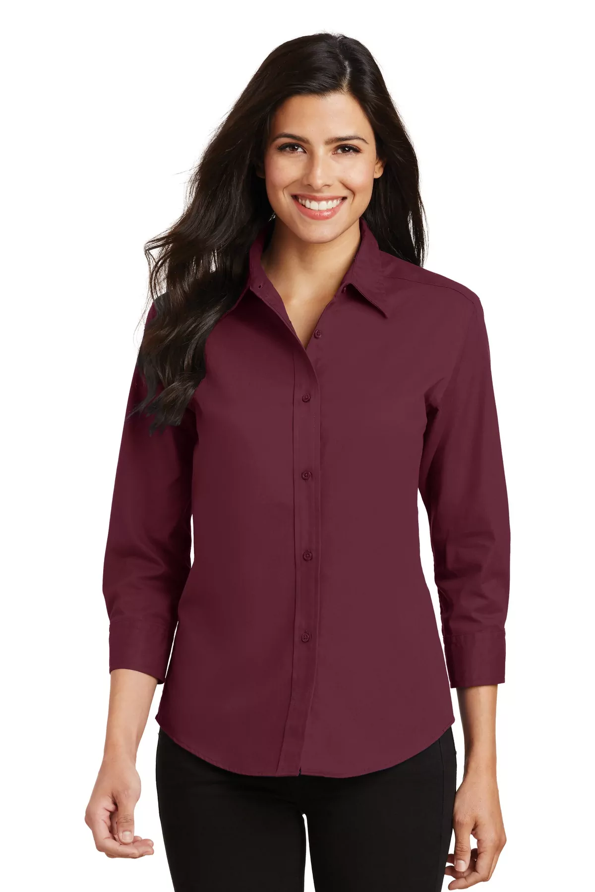 Port Authority ® Ladies 3/4-Sleeve Easy Care Shirt. L612 - Image 7