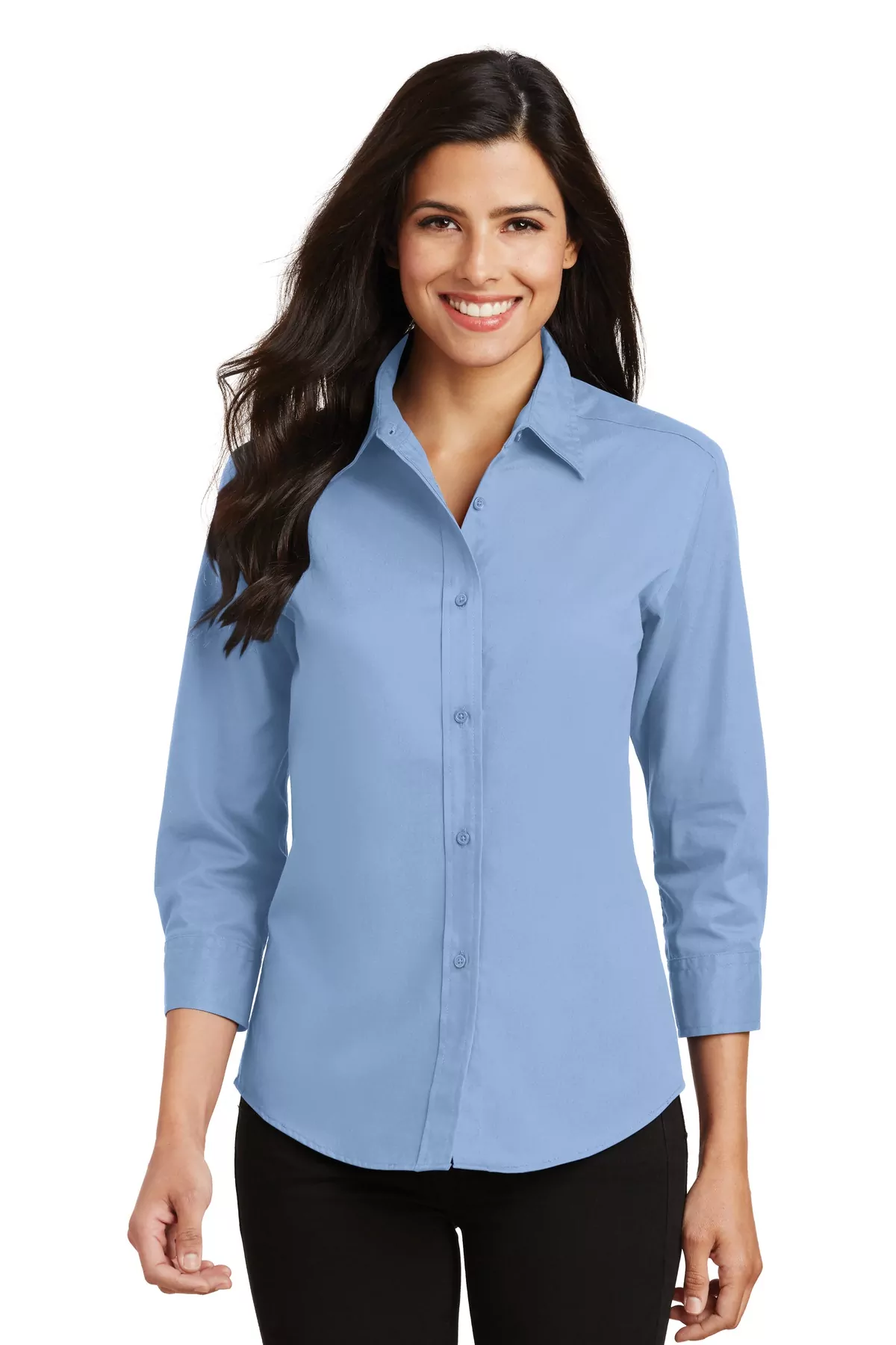 Port Authority ® Ladies 3/4-Sleeve Easy Care Shirt. L612 - Image 2
