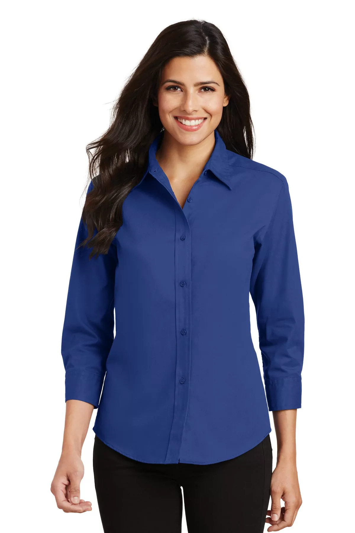 Port Authority ® Ladies 3/4-Sleeve Easy Care Shirt. L612 - Image 4