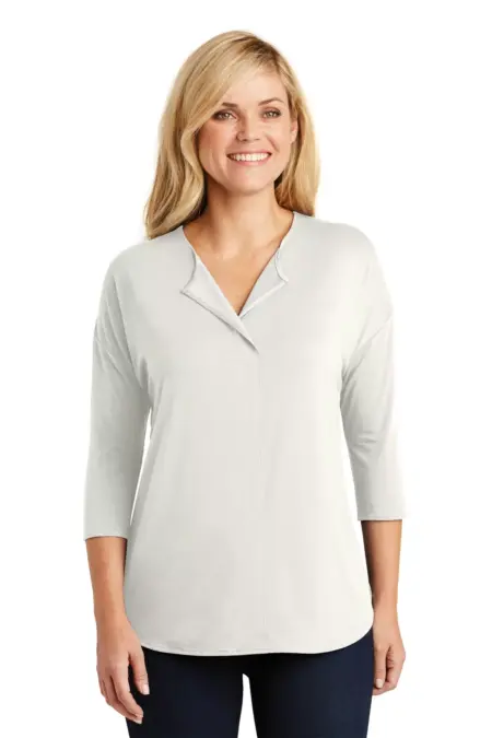 Port Authority ®  Ladies Concept 3/4-Sleeve Soft Split Neck Top. LK5433