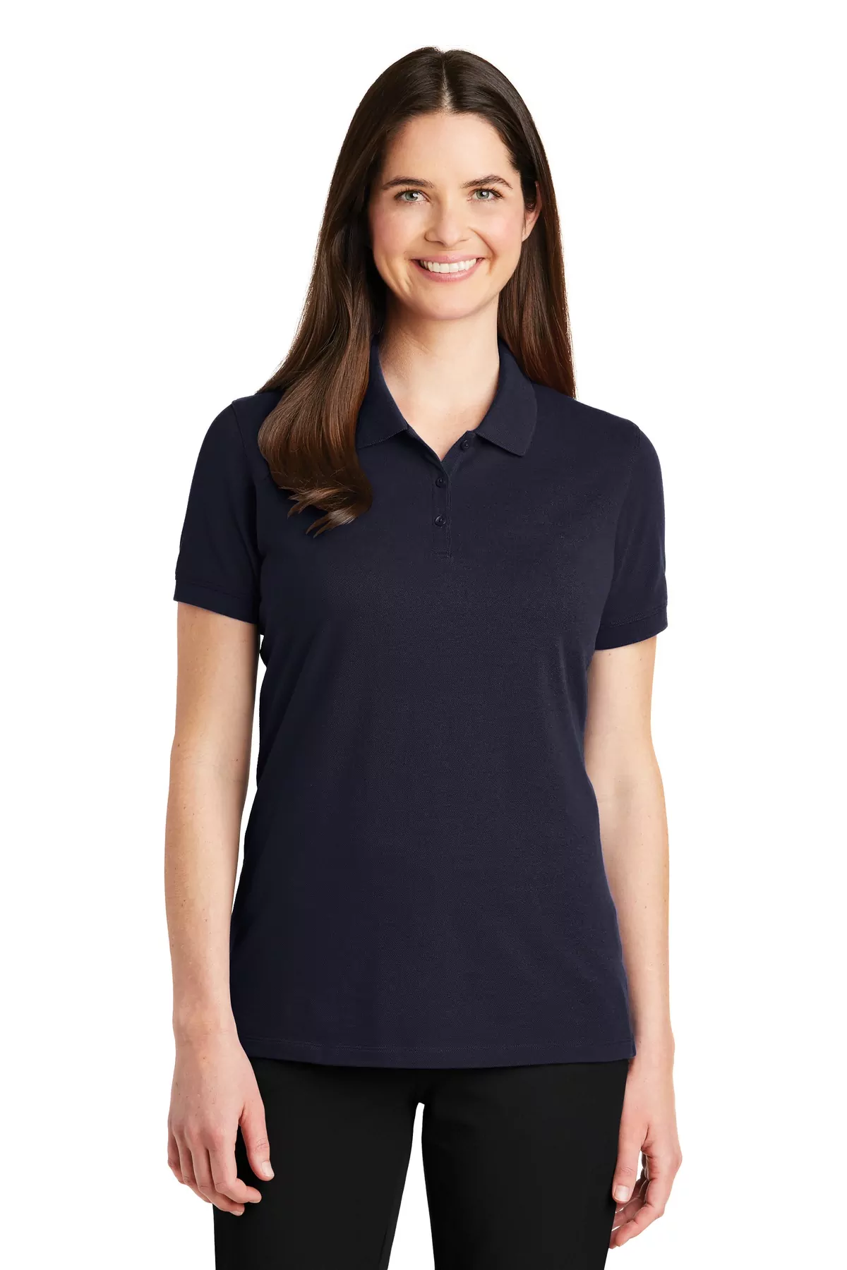 Port Authority ® Ladies EZCotton ® Polo. LK8000 - Image 3