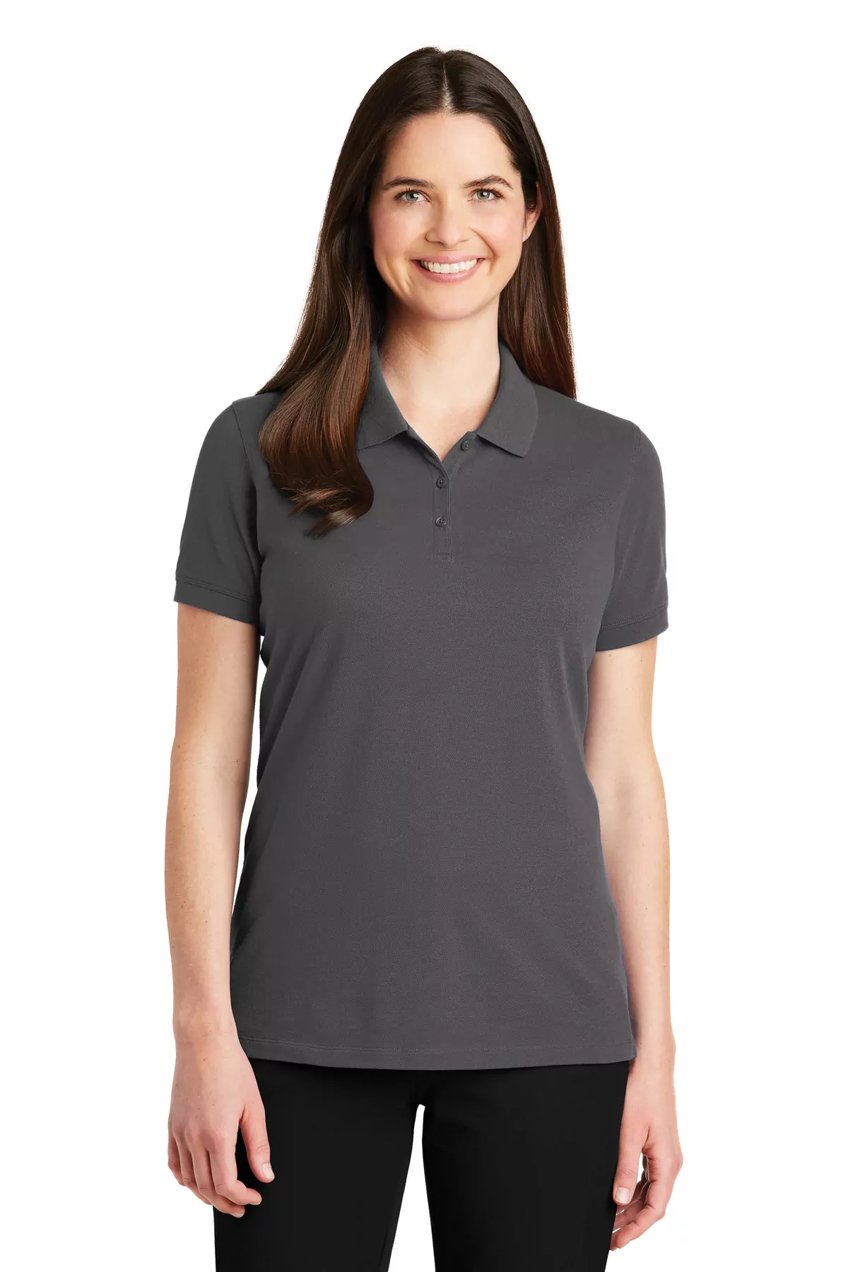 Port Authority ® Ladies EZCotton ® Polo. LK8000 - Image 2