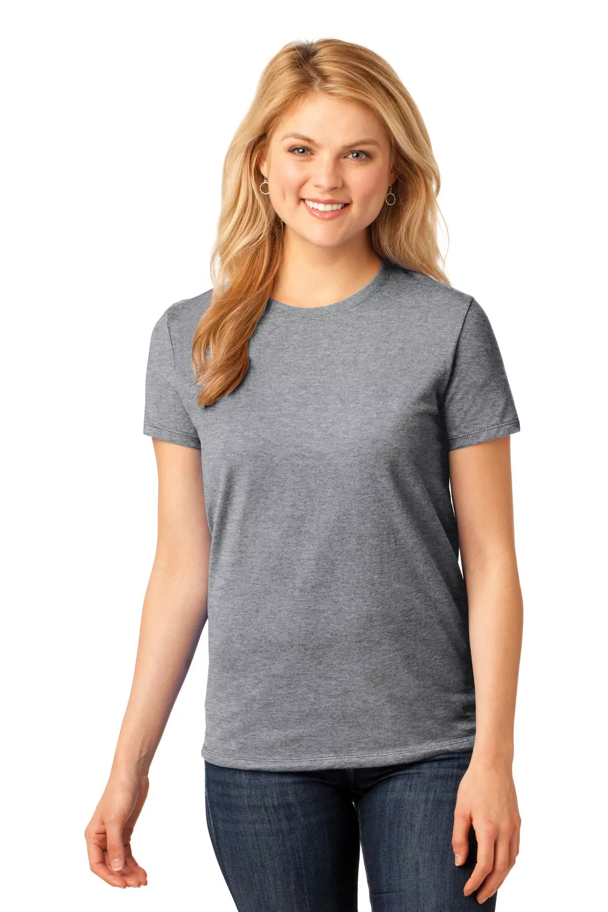 Port & Company ® Ladies Core Cotton Tee. LPC54 - Image 11