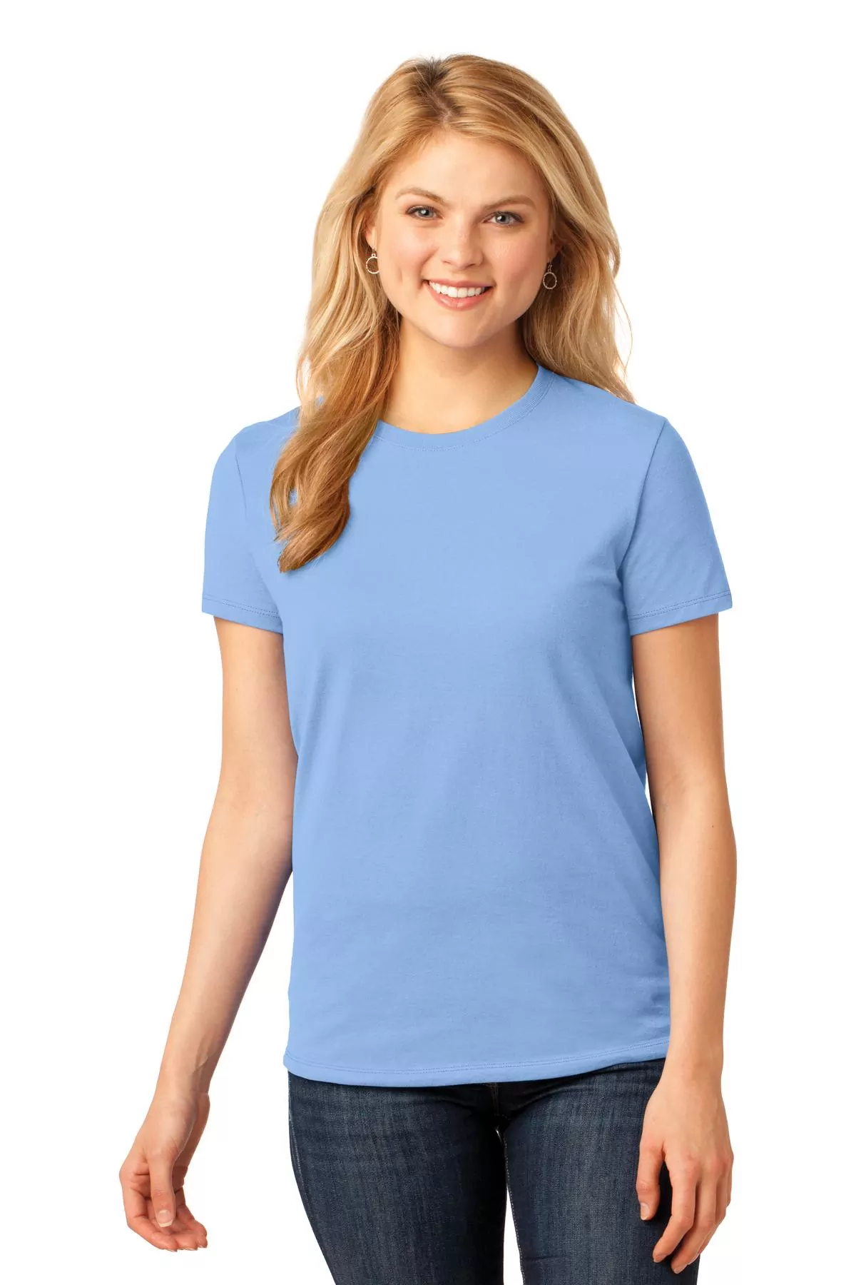 Port & Company ® Ladies Core Cotton Tee. LPC54 - Image 3