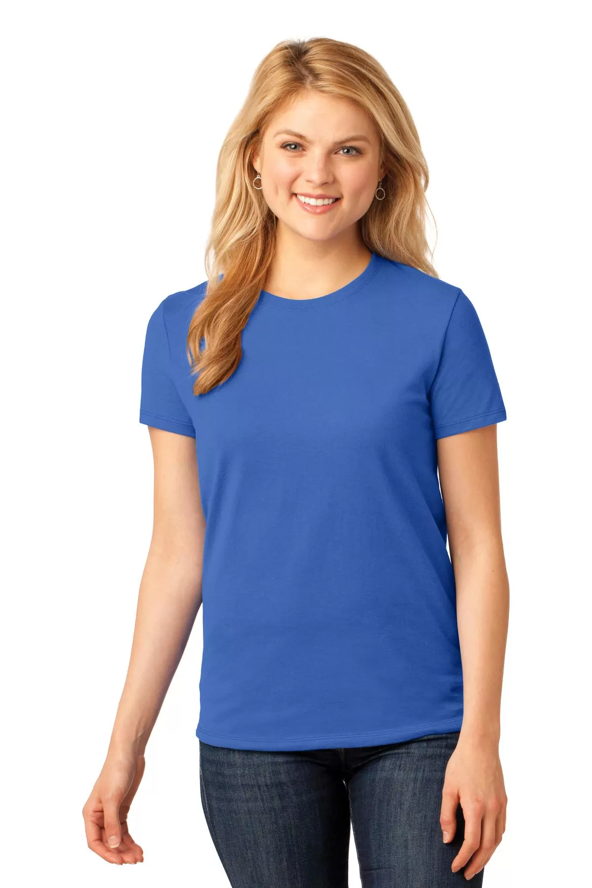 Port & Company ® Ladies Core Cotton Tee. LPC54 - Image 6