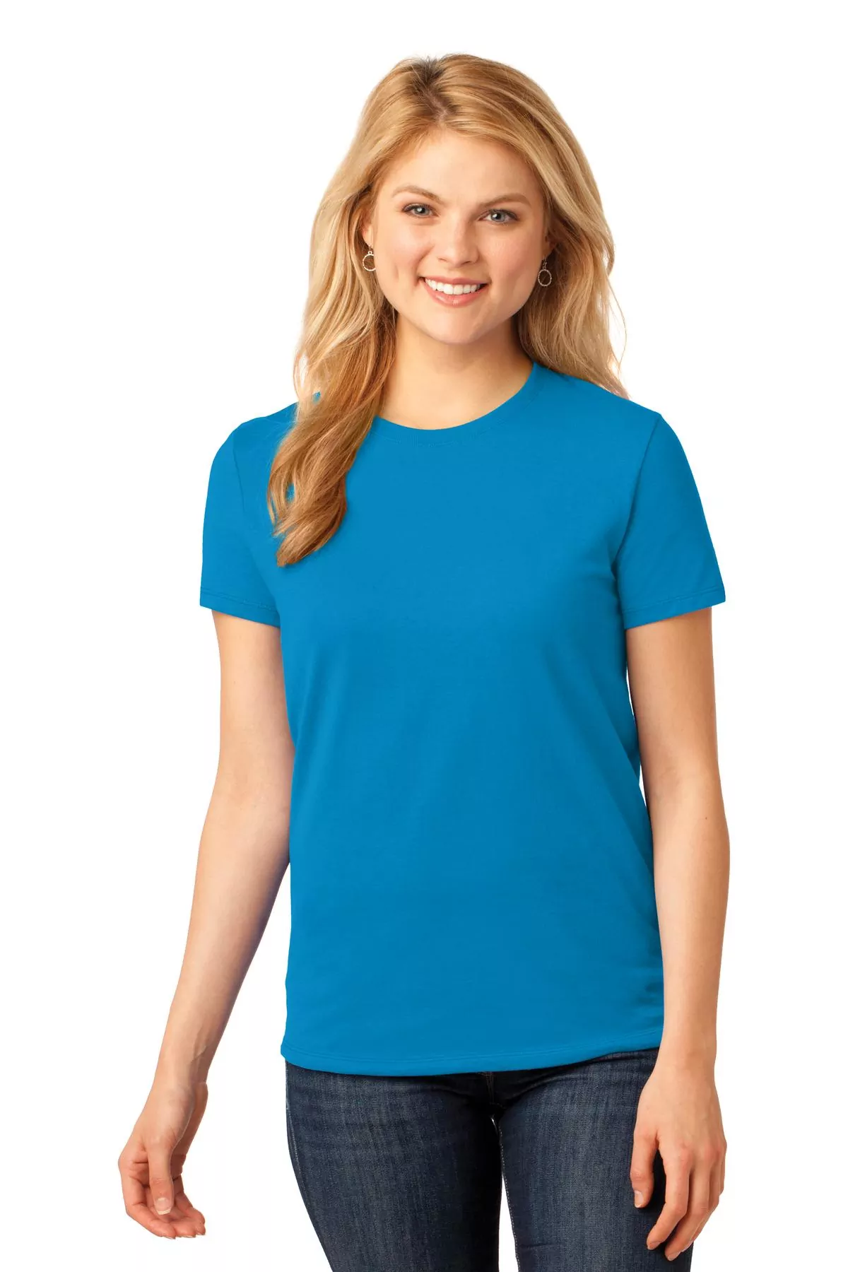 Port & Company ® Ladies Core Cotton Tee. LPC54 - Image 10
