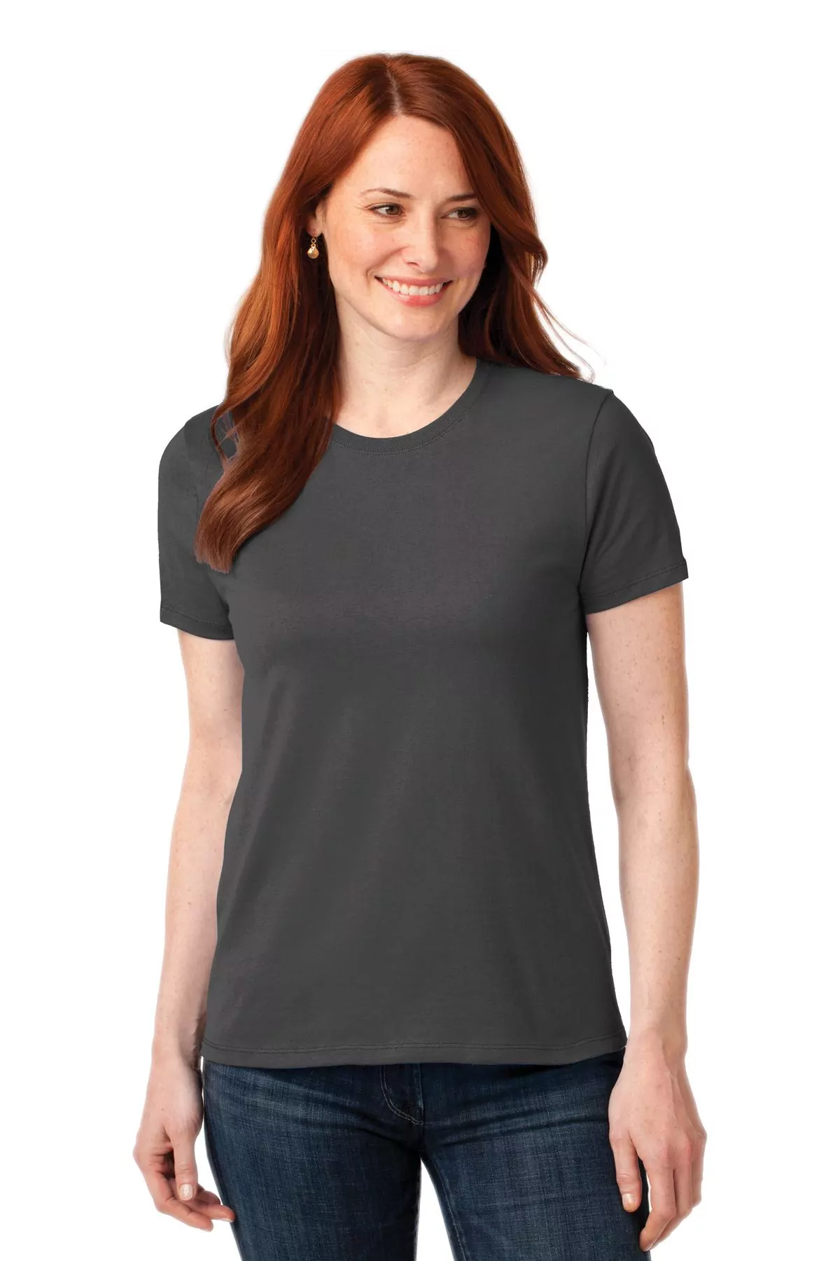 Port & Company ® Ladies Core Blend Tee. LPC55 - Image 3