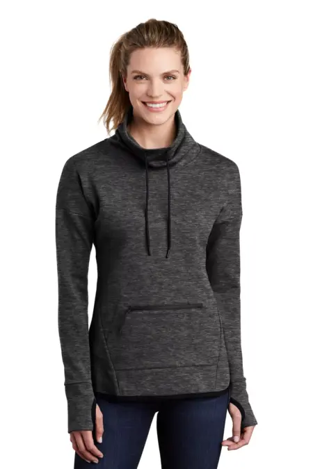 Sport-Tek  ®  Ladies Triumph Cowl Neck Pullover LST280