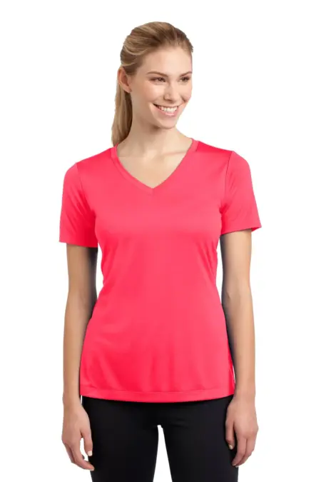Sport-Tek ®  Ladies PosiCharge ®  Competitor V-Neck Tee. LST353