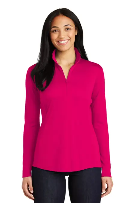 Sport-Tek ®  Ladies PosiCharge ®  Competitor   1/4-Zip Pullover. LST357